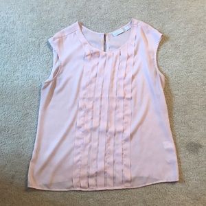 Blush tank top great for work!!